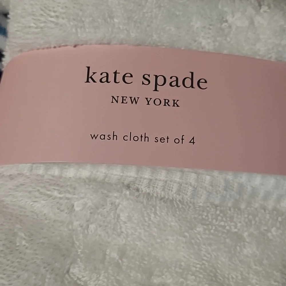 Kate Spade Stripes & Solid Bath Towel Set